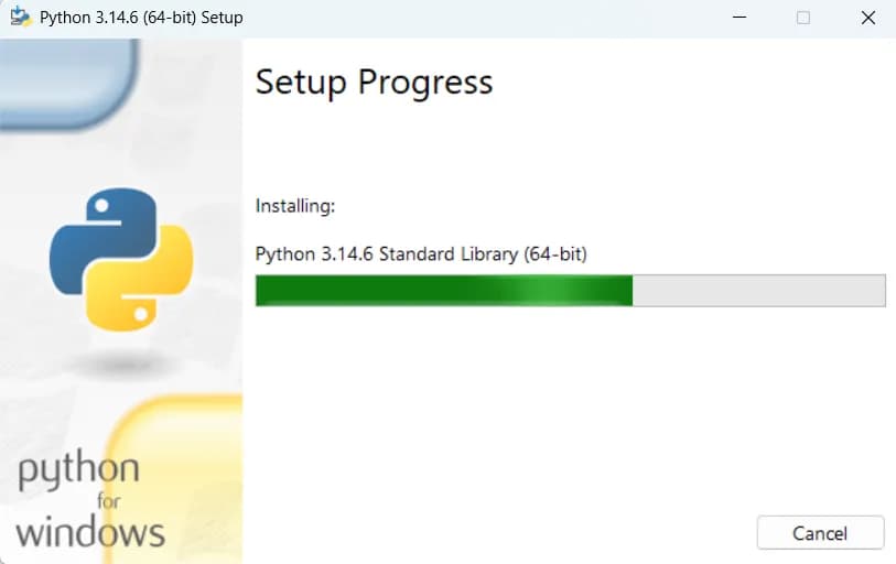安裝 Python 中